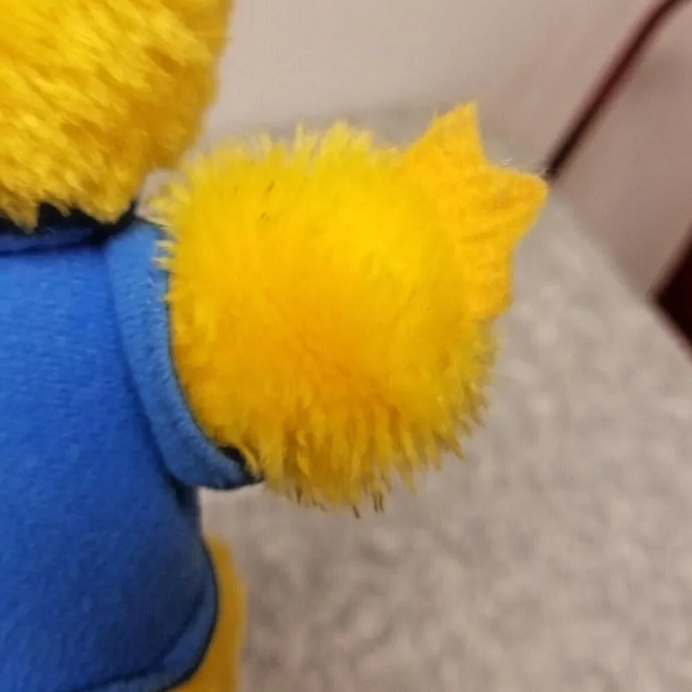 SESAME STREET 1980'S Hasbro Softies BIG BIRD 10